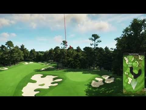 Trackman Target Practice Demo - Virtual Driving Range