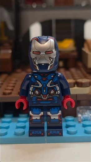 LEGO Marvel 76322 Avengers:Endgame Thor vs. Chitauri:IRON PATRIOT MK2
