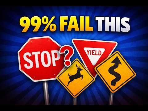 The Ultimate Road Sign Quiz — Test Your Knowledge