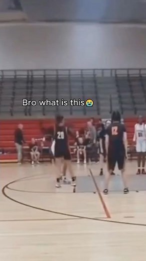 She out there making her own rules💀#basketball