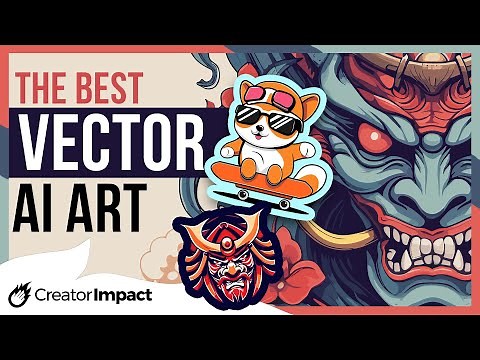 The Best VECTOR AI ART? Generate AI Vector files with these tools!