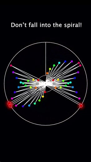 Triple beam pendulum wave #physics #satisfying