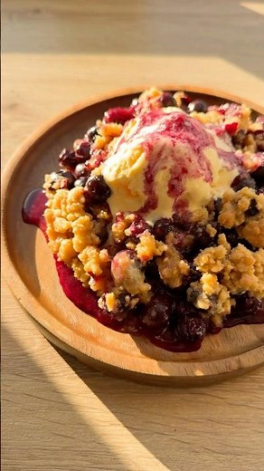 Best Blueberry Crumble You’ll Ever Make #blueberrycrumble