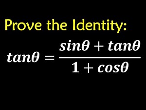 HOW TO PROVE THE TRIG. IDENTITY