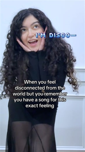When you feel disconnected from the world but you remember you have a song for this exact feeling