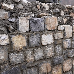 491K views · 7.4K reactions | Stone Wall Building Stonemason | DIY & Crafts | Facebook