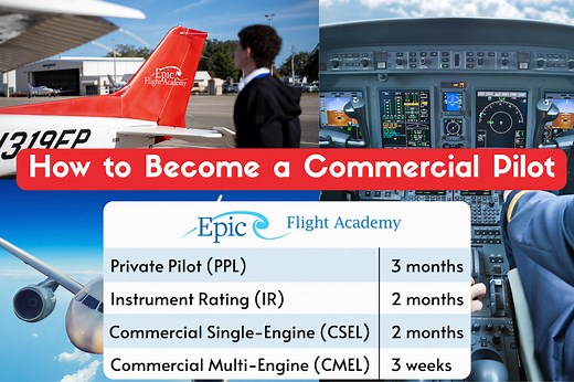 How to Become a Commercial Pilot in 2025: The 16-Step Guide