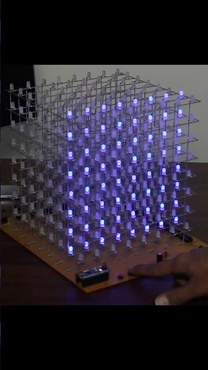 LED CUBE 8x8x8 #arduinoproject