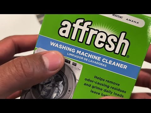 How to Use Affresh Washing Machine Cleaner