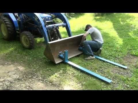 DIY Loader Forks for Your Tractor