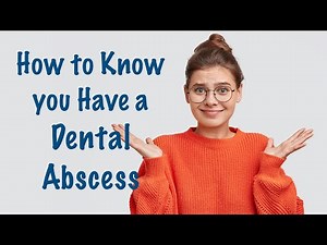Dental Abscess?? Heres how you know if you have one in your mouth causing DENTAL PAIN.