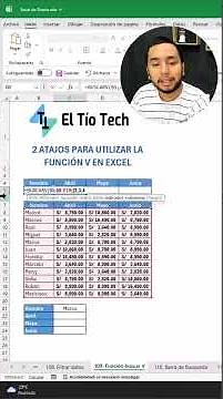 Como utilizar la función buscar V