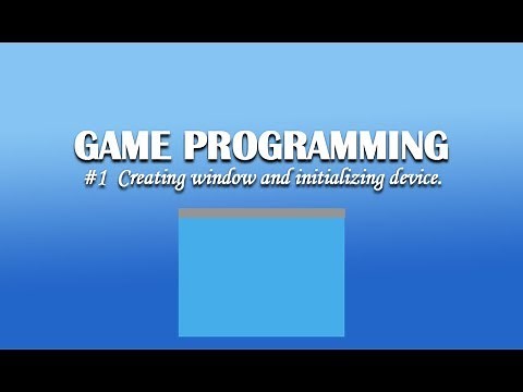 Aim : Creating Window Framework and Initializing a Direct3D Device.