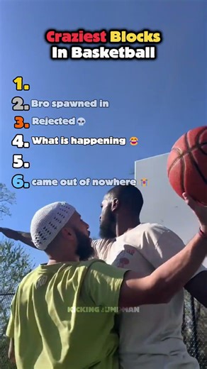 Ranking Craziest Blocks In Basketball 😱🏆