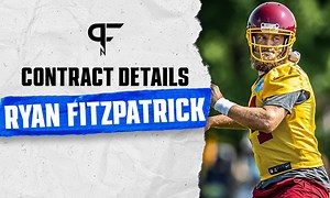 Ryan Fitzpatrick's contract details, salary cap impact, and bonuses