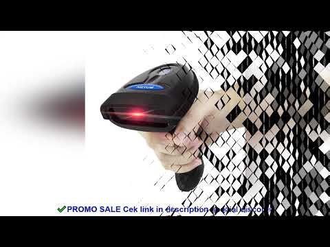 NETUM NT-1698W Handheld Wirelress Barcode Scanner AND NT-1228BL Bluetooth 1D/2D QR Bar Code Reader P