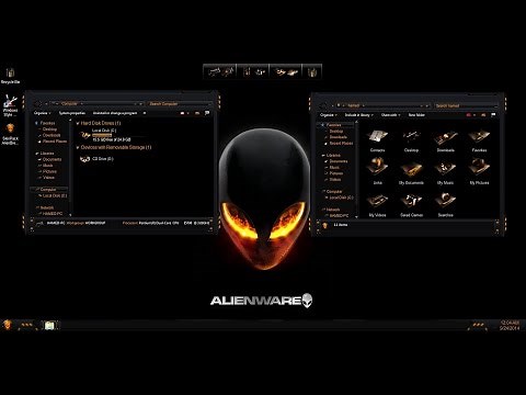 How to Install this Wicked Alienware Theme for Windows 10