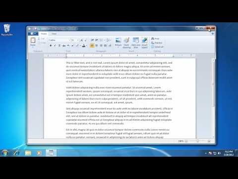 Learn Windows 7 - Opening and Saving Files