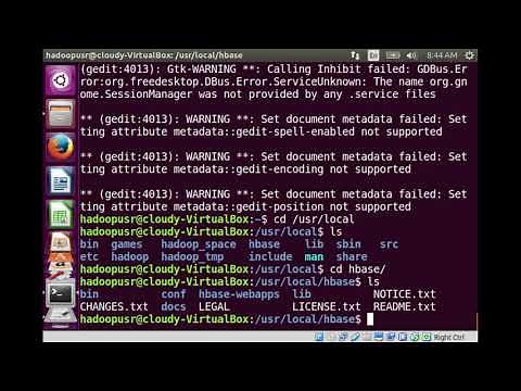 hbase installation within 15 minutes (step by step)