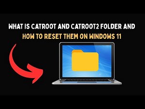 What is Catroot and Catroot2 Folder and How to Reset Them on Windows 11