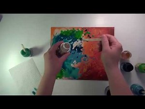 DIY Pébéo Résine Glaçage - Élements