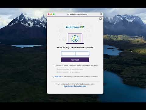 Demo: Splashtop On-Demand Support
