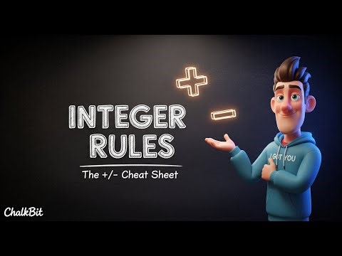 STOP Making SIGN ERRORS! (Adding & Subtracting Negative Numbers)