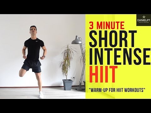 SHORT HIIT WORKOUT| No Equipment challenging 3 minute Workout | HIIT Warming up | DanielPT