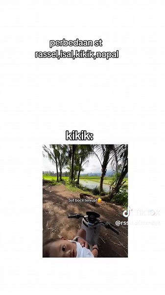 Perbedaan Antara Rassel, Isal, Kikik, dan Nopal