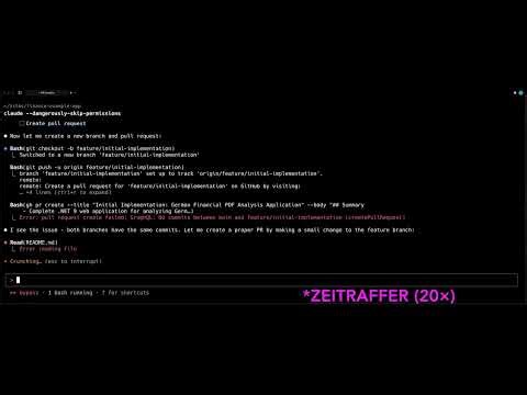 Vollständige App-Entwicklung mit Claude Code: .NET Finanzanwendung in 23 Minuten