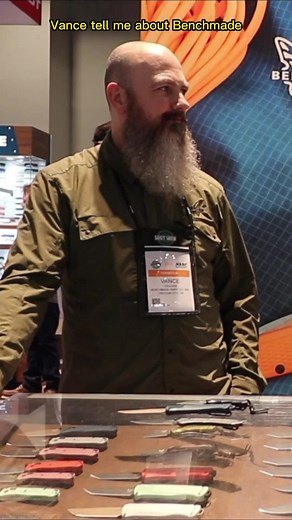 Benchmade Knives 2023 @benchmadeknifecompany #benchmade #benchmadeknives #shotshow #shotshow2023 #knifemaker #knifemaking