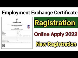 Employment exchange Online registration new process | apply eexchnage card sewa setu portal #2023