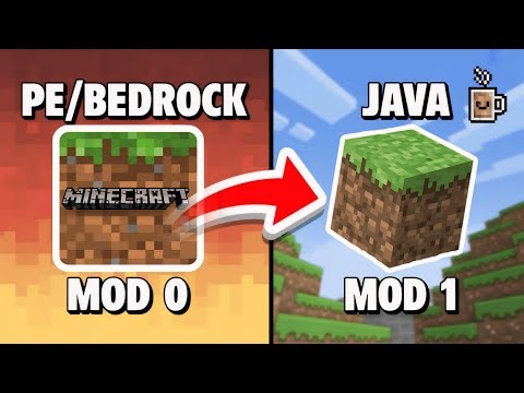 How to Convert Minecraft PE/Bedrock to Java Edition | Easy Mod Guide (2025)