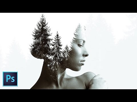 EASY Double Exposure - Photoshop Tutorial