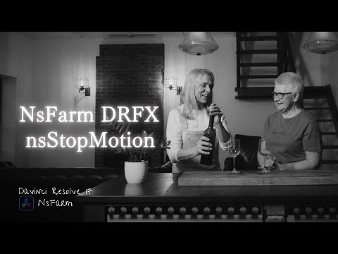 【解説付き】コマ落ち、ストップモーション、フリーズフレーム(静止画)用エフェクト、nsStopMotion のご紹介。 / DaVinci Resolve ダビンチリゾルブ 17 Fusion