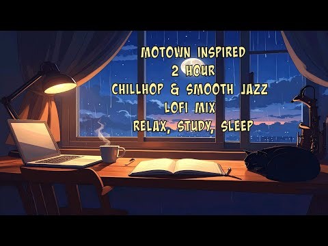 Motown inspired Chillhop & Smooth Jazz Lofi Mix Relax, Study, Sleep