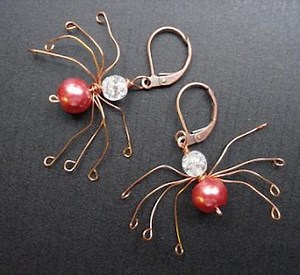 How to Make Wire and Bead Spider Tutorials