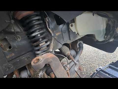 Replaced upper control arm, jeep liberty