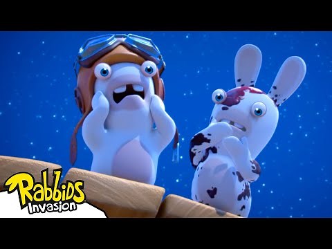 RABBIDS INVASION | The Moon Rabbid (S2E15) New episodes | Cartoon for kids