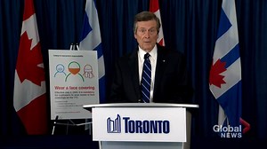29K views · 82 reactions | Toronto Mayor John Tory announced Thursday that the use of face masks would be made mandatory for passengers riding the city's public transit, the TTC. MORE: https://bit.ly/2XStk0F | Global News | Facebook