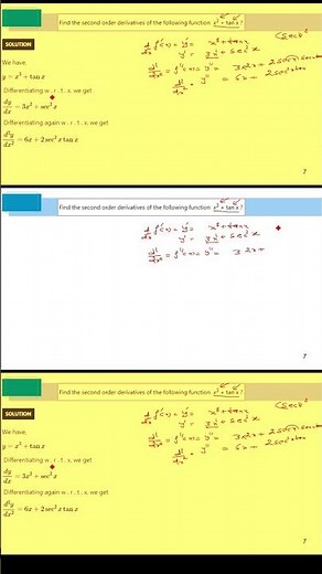 Higher-Order Derivative Explained with Example | Math