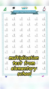 19K views · 730 reactions | The anxiety-inducing one-minute multiplication test from elementary school. #nostalgia #childhood #memories #kids #school #90s #2000s #usa | Nostalgia 90's | Facebook