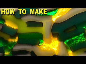 Fused Glass Pattern Bar in Green (not Irish :), Project Tutorial