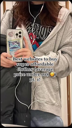 Best Websites to Buy Super Affordable Clothes Under 10$!