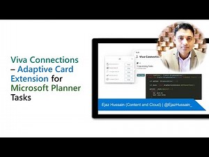 Viva Connections – Adaptive Card Extension for Microsoft Planner Tasks