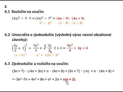 Přijímací zkoušky na SŠ 2021- ilustrační test (řešení příkladů, Cermat)