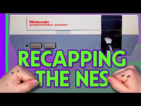 Recapping the Original Nintendo NES Frontloader | Beginner's Guide to Retro