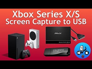 Xbox Series X / S. How To Screen Capture to USB.