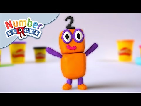 ‪@Numberblocks‬ - Number Two | Play-Doh