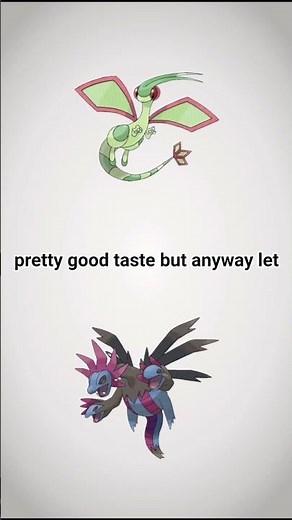 Flygon and Hydreigon. #pokemon